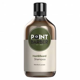 POINT BARBER Orzeźwiający szampon do włosów i brody 1000 ml