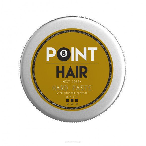 POINT HAIR Matowa mocno utrwalająca pasta do włosów 100ml