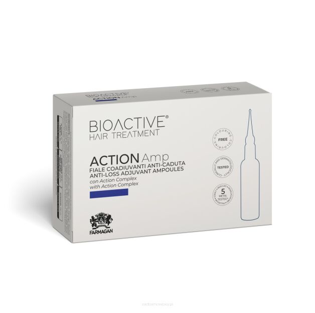 ACTION powstrzymanie wypadania włosów ampułki 10x7,5 ML