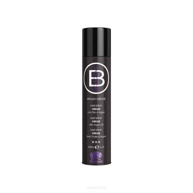BIOACTIVE STYLING Nabłyszczenie włosów ARGAN GREASE 200 ML