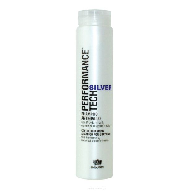 PERFORMANCE Niwelowanie żółtego odcienia włosów SILVER szampon 250 ML